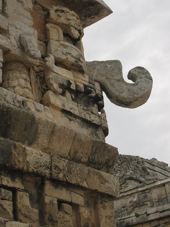 Maya God at Chichén Itzá Maya God at Chichén Itzá
