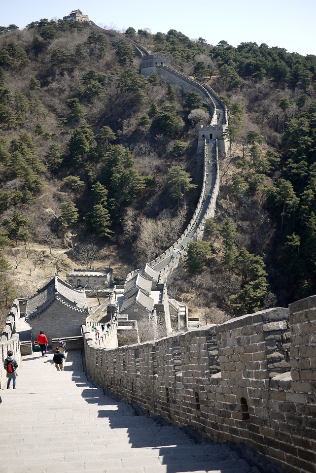 Views of the Great Wall of China from Mutianyu