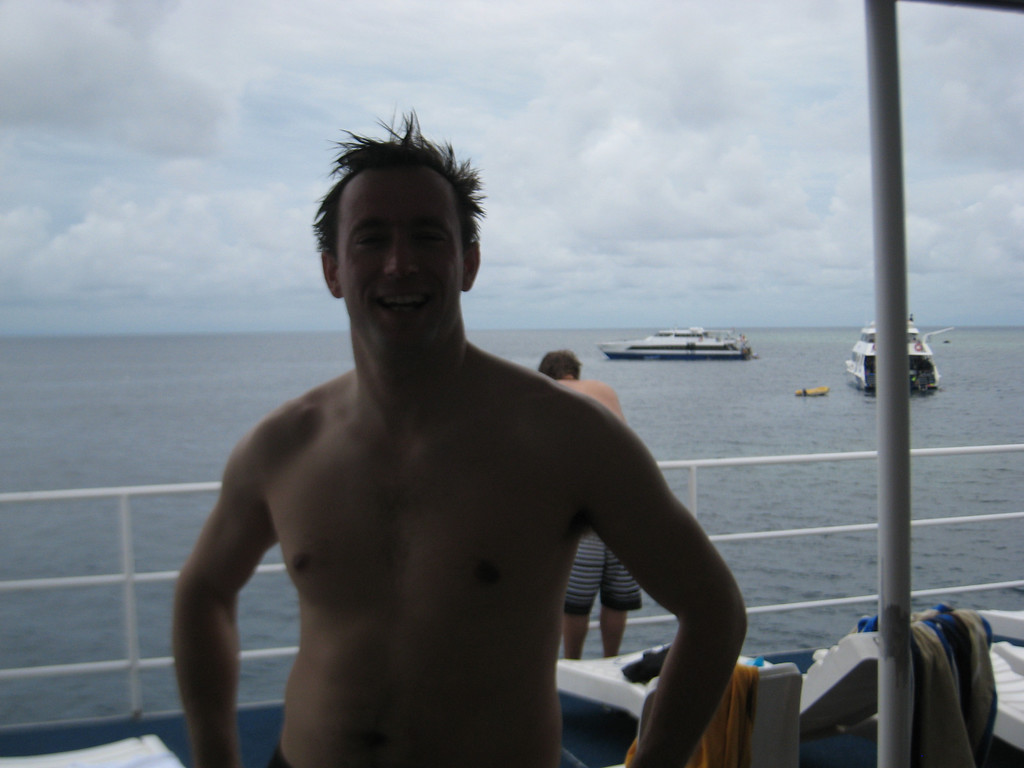 Burno, my dive partner