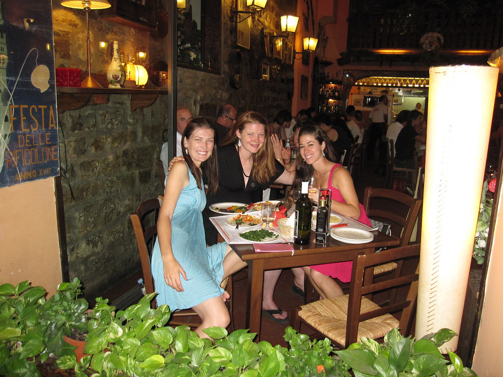 A dressy dinner out on the town in Florence dinner in florence