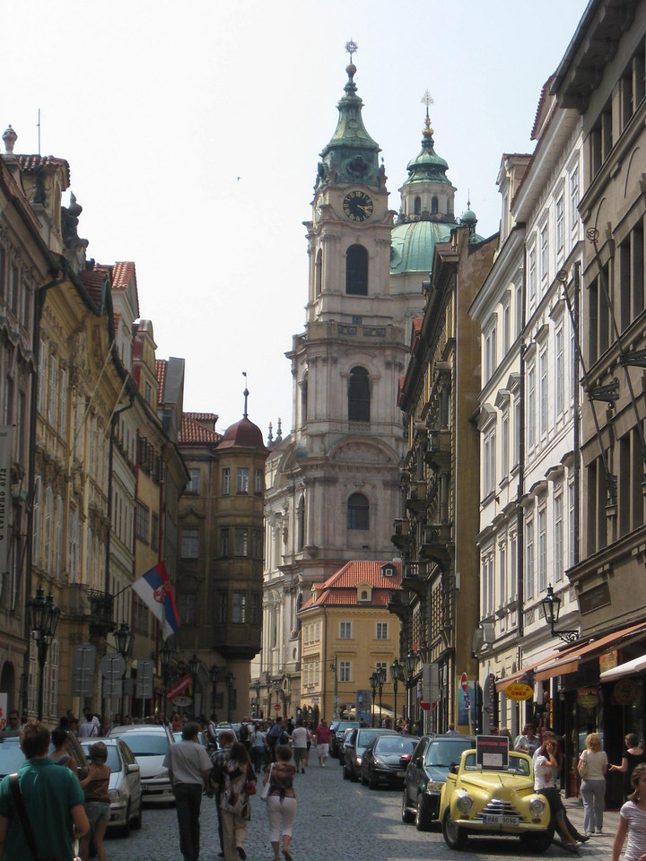 streets of Old Town Prague as you walk around visting various things to do