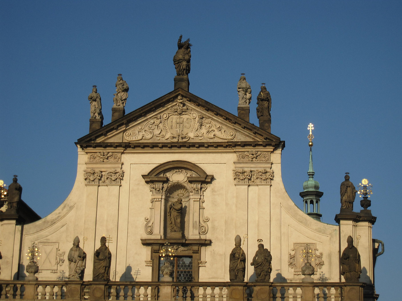 Church just off of Charles Bridge in Prague