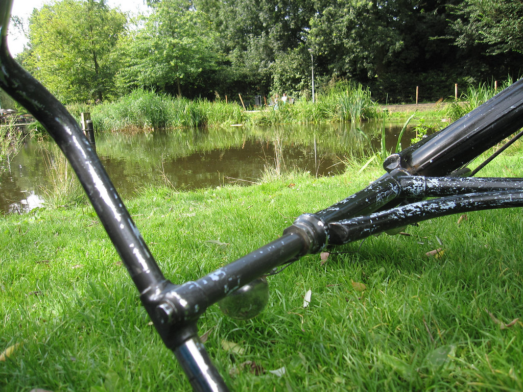 rentting a bike is one of the best things to in Amsterdam to live like a local