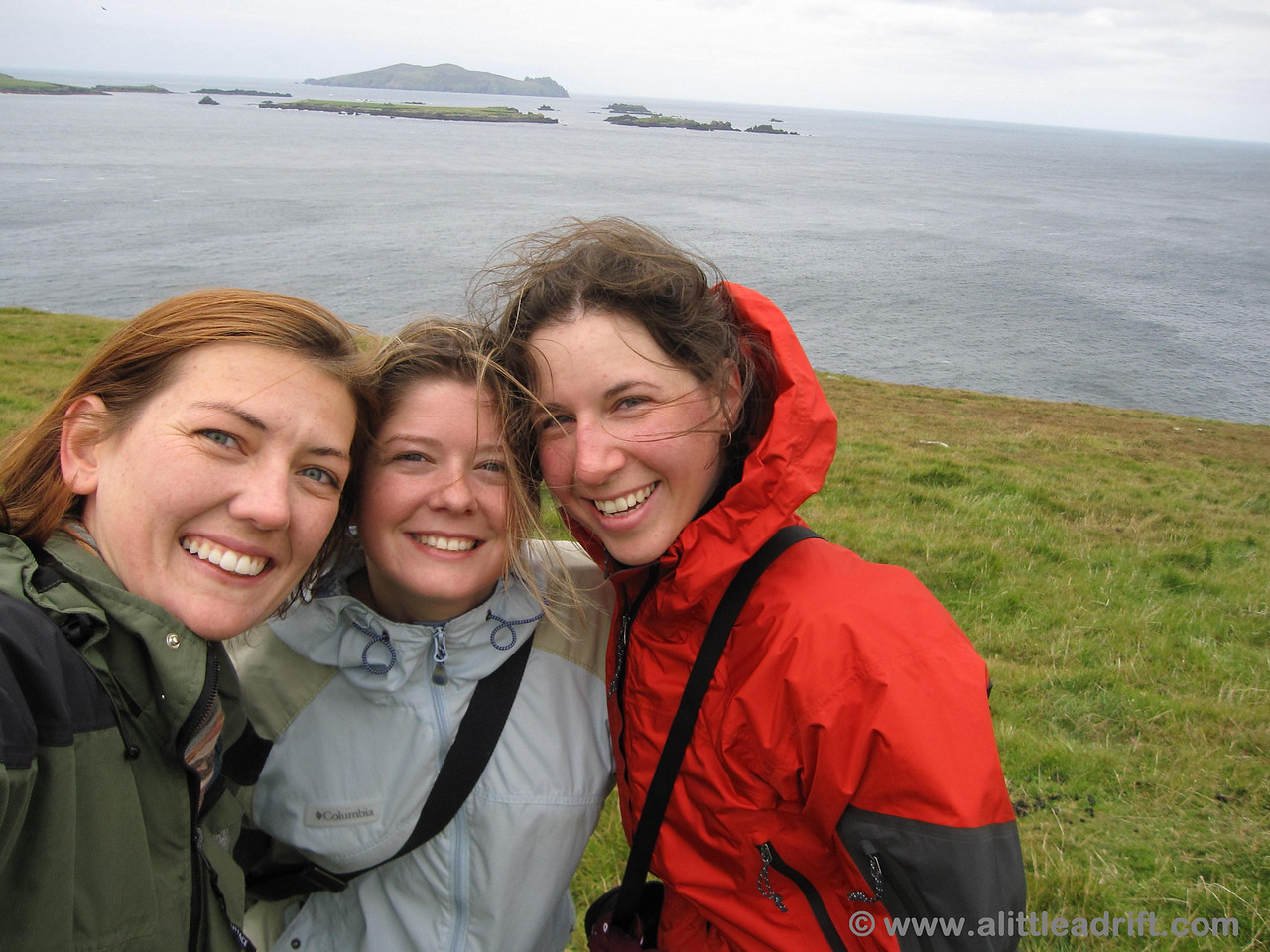 Driving Slea Head with friends
