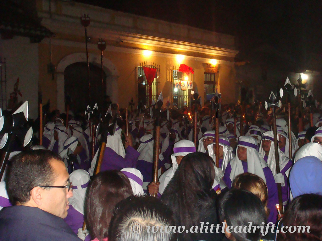 The reading of why Christ is sentenced to death during semana santa in antigua
