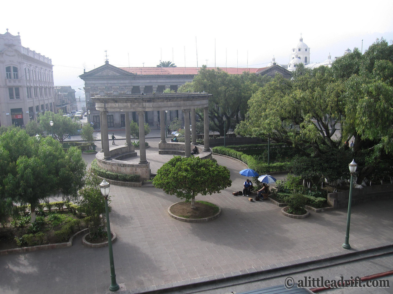 xela parque central gutatemala