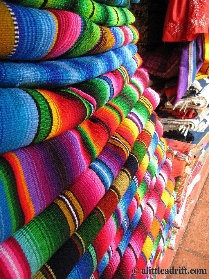 Chichicastenango market textiles