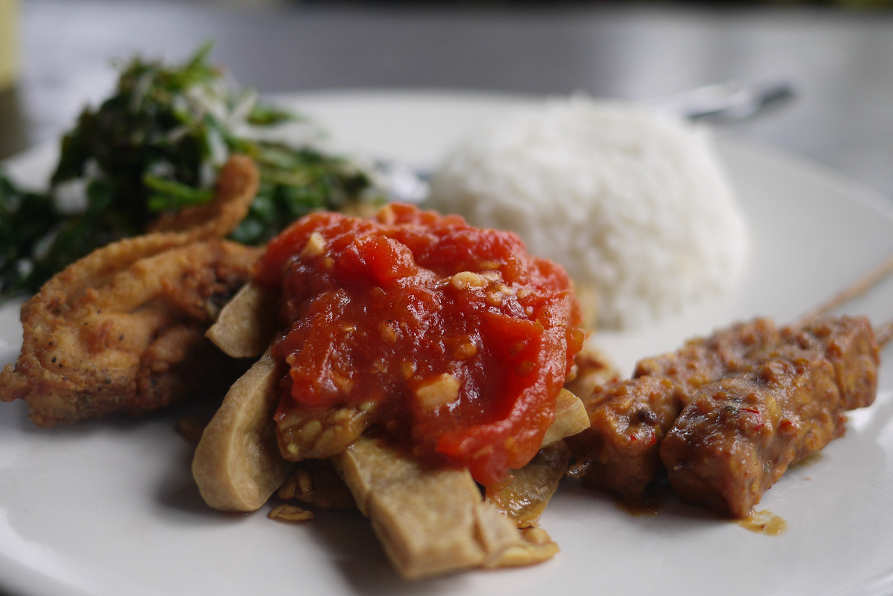 budget meal for those living as an expat in Bali