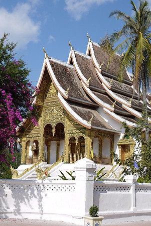 Royal Palace temple in Luang Prabang, Laos