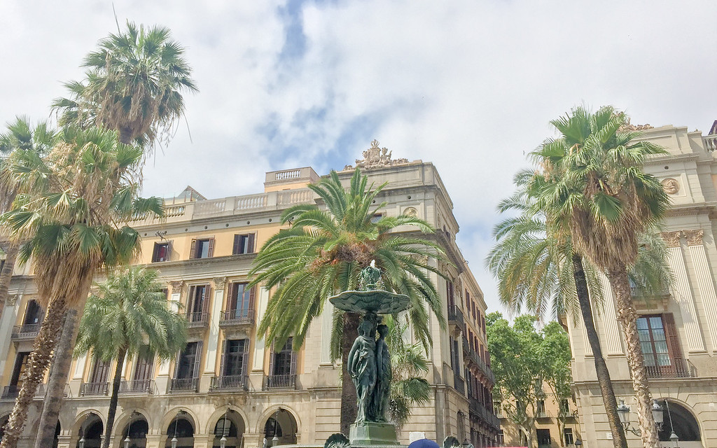 Plaza Real in Barcelona