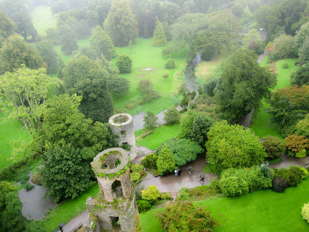 top of Blarney Castle