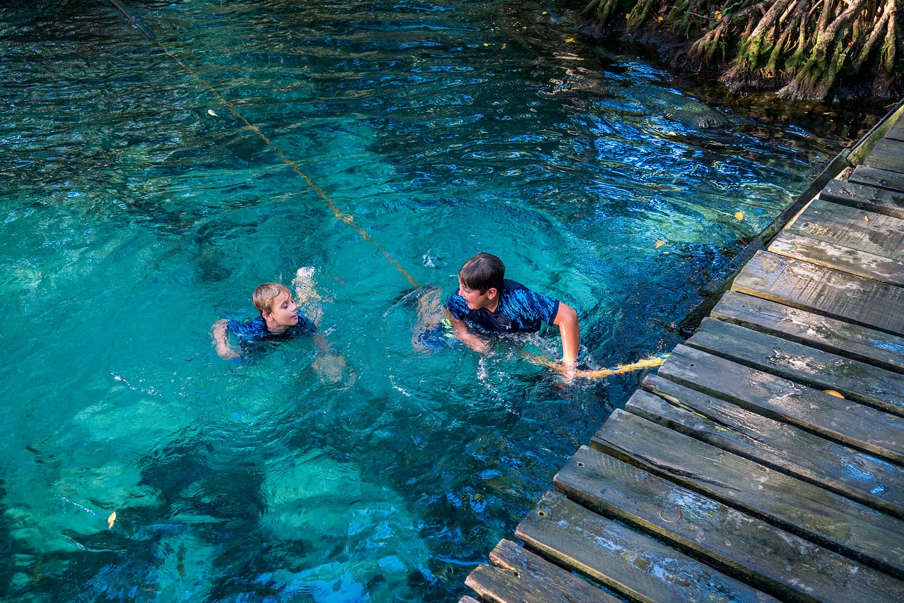 celestun biosphere reserve with kids in the yucatan