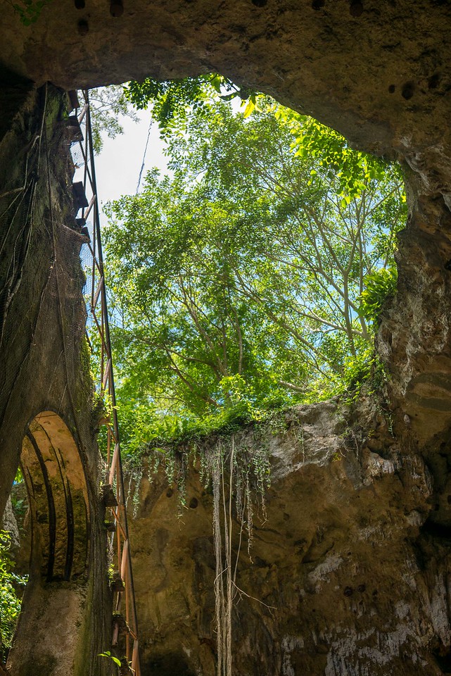 Cenote Chacsinicche cenote chacsinicche with kids in the yucatan
