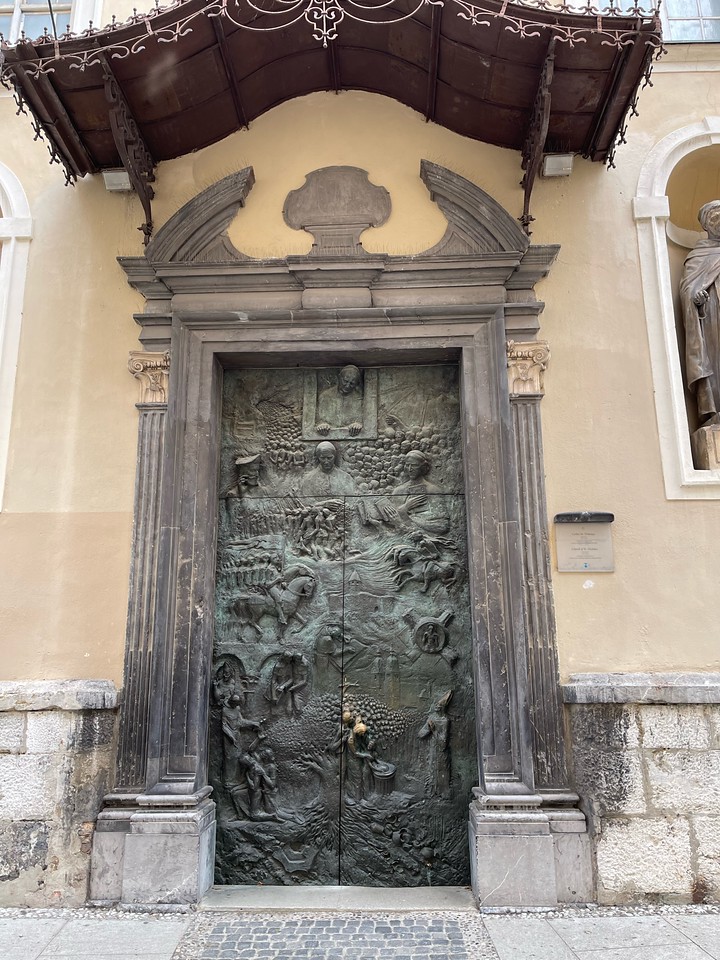 Saint Nicholas's Church, known as Ljubljana Cathedral is on every travel guide to Ljubljana