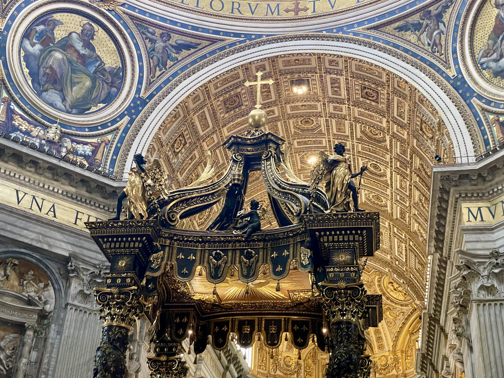 Inside the Vatican, St. Peter’s Basilica