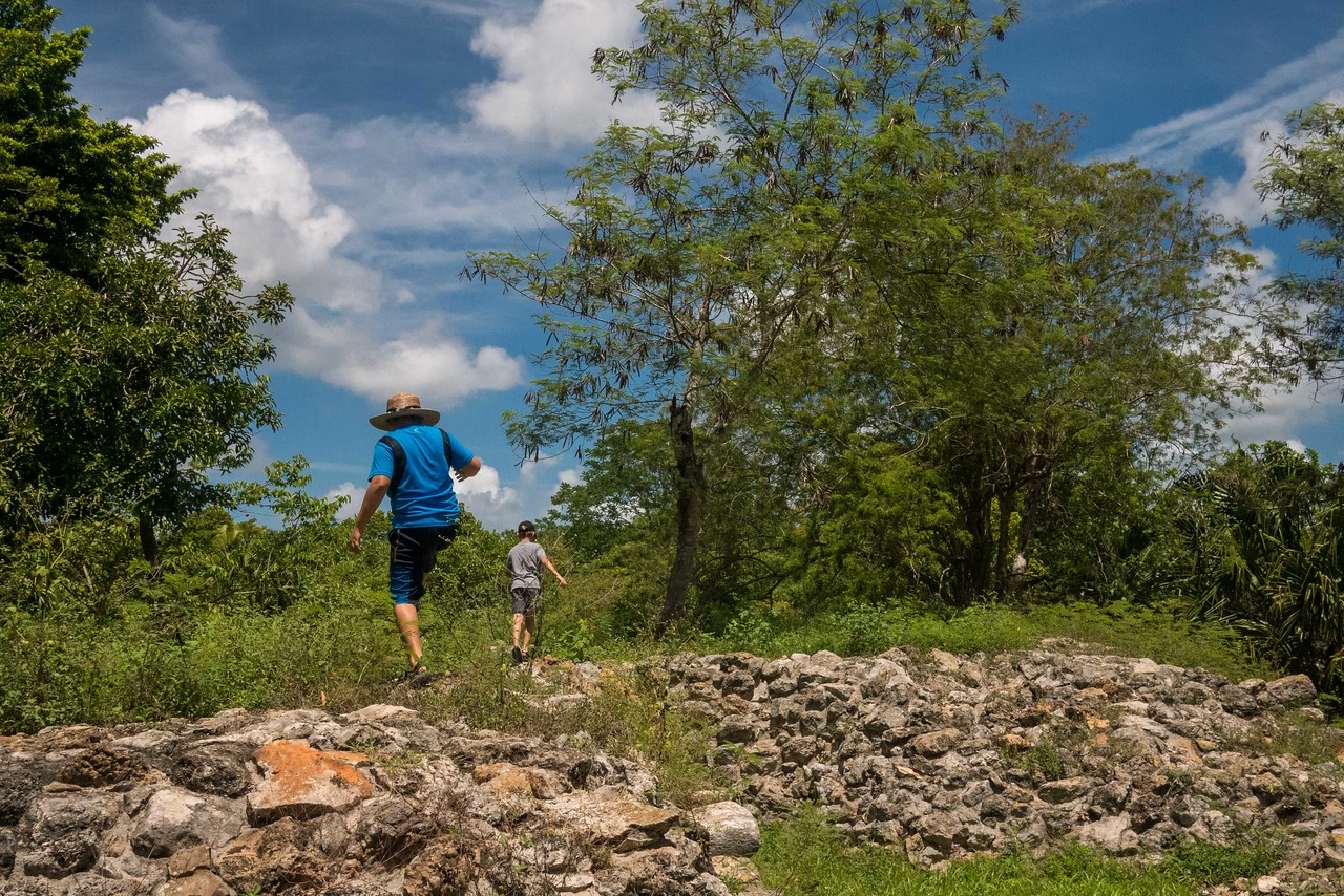 Kinich Kak Moo in the yucatan with kids