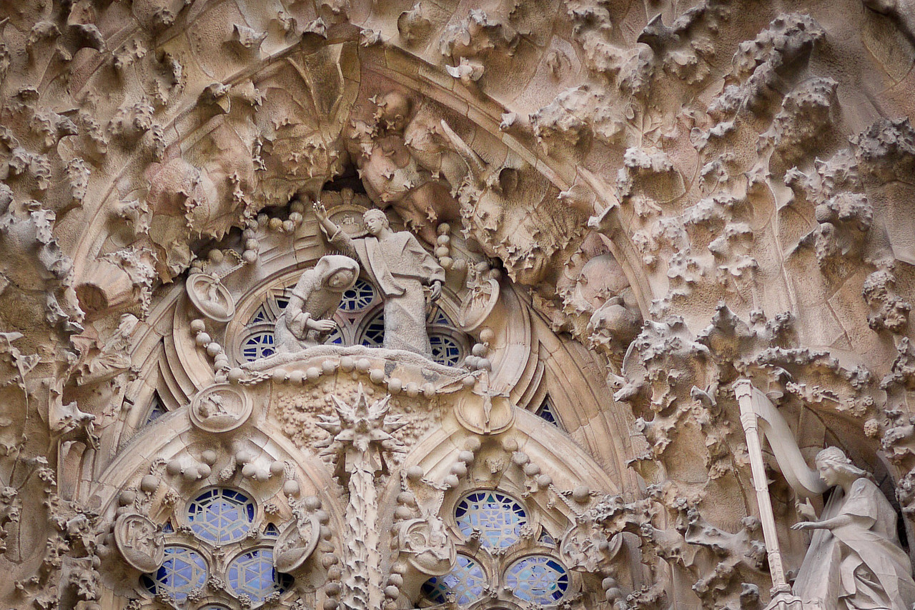 Gaudí's sagrada familia has been a work in progress for well over 100 years.