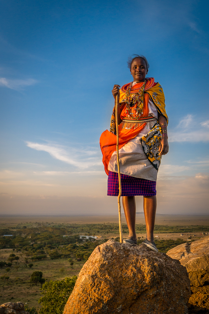 Meeri, one of the examples of how Maji Moto is helping eliminate FGM among the Maasai. eliminating FGM among the Maasai