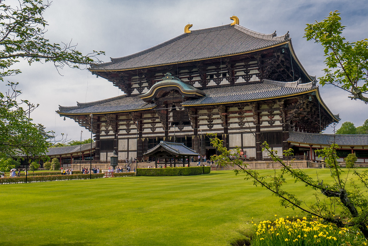 Tōdai-ji Temple in Nara, Japan.