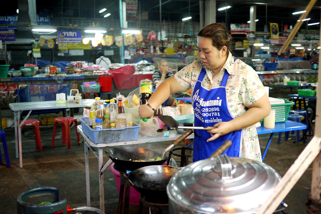 vegetarian food while living in Chiang Mai