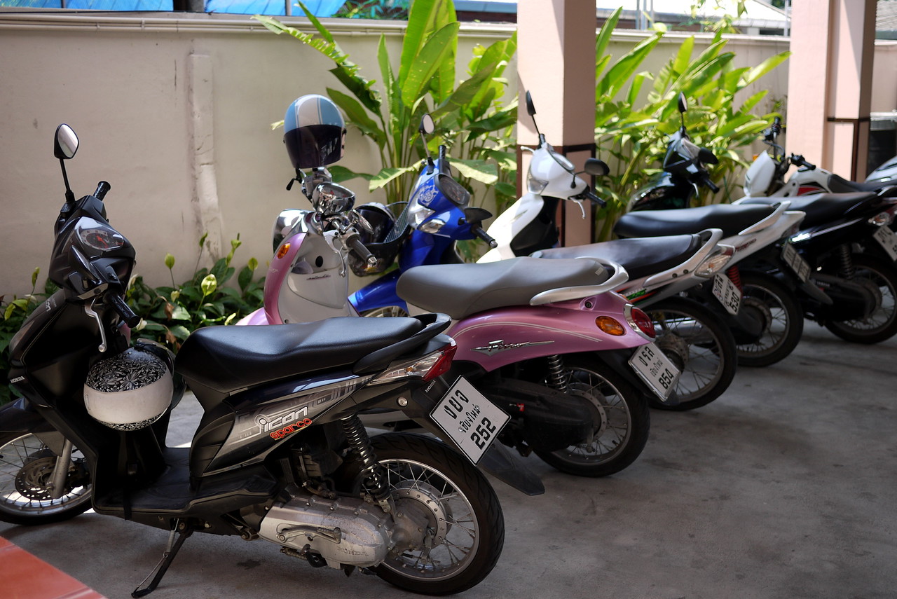 renting a motorbike in Chiang Mai