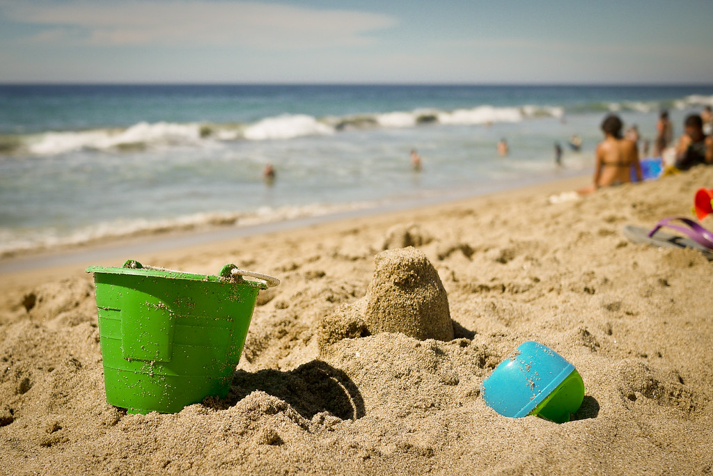 Sand toys on the san francisco nayarit beach