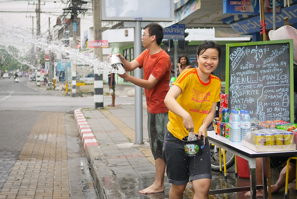 Songkran in Chiang Mai, Thailand