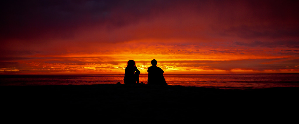 sunset in mexixco