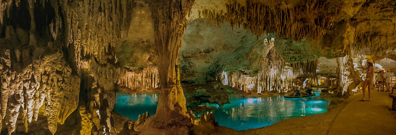 Gorgeous underground river