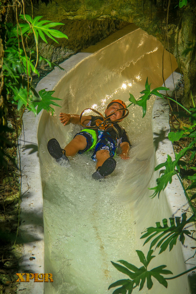 Slide! Slide! fun yucatan family vacation with kids