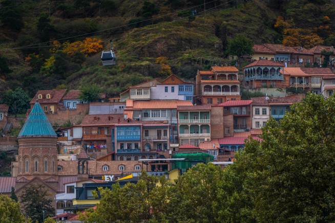 Architecture in Tbilisi, Georgia