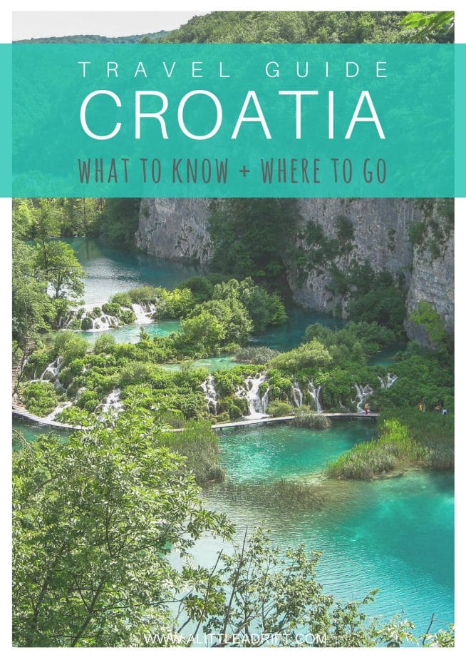 Traveling Croatia: What to Know & Where to Go. A thorough guide to traveling Croatia, from Plitvice Lakes to Dubrovnik. Including responsible tourism considerations. croatia travel tips