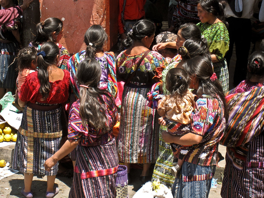 Chichicastenango market while traveling guatemala