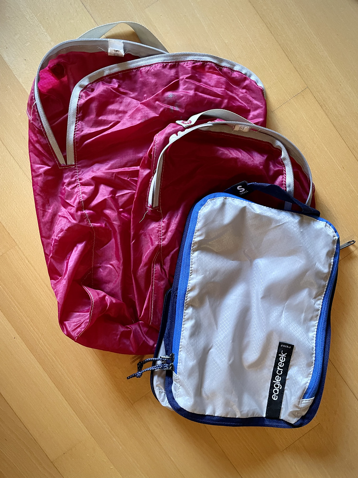 Specter and Isolate packing cubes are lightweight options by Eagle Creek