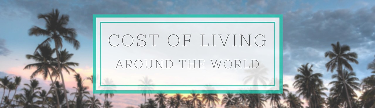 banner of how much does it cost to live abroad as an expat