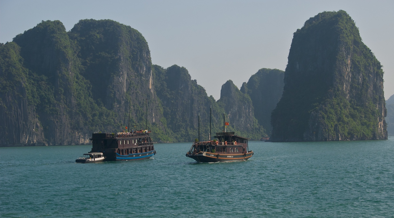 overland by boat - ha long bay