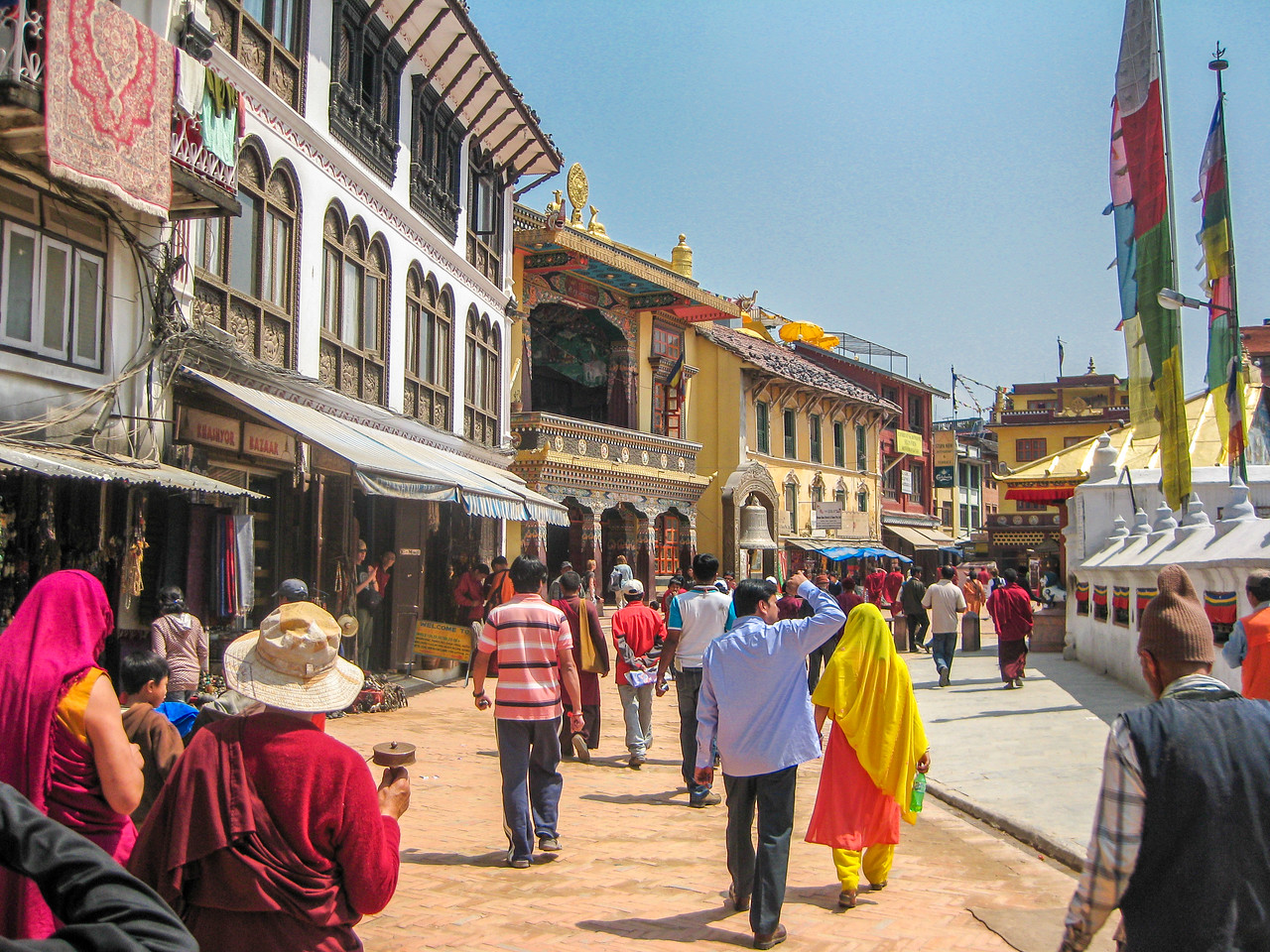 Boudhanath Stupa in Kathmandu