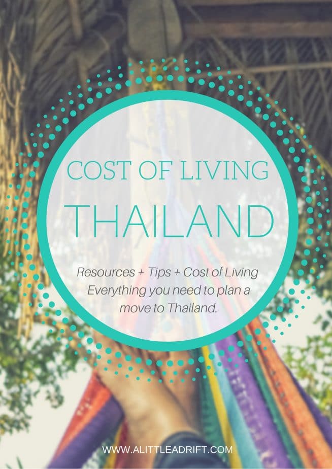 how much does it cost to live in Thailand?
