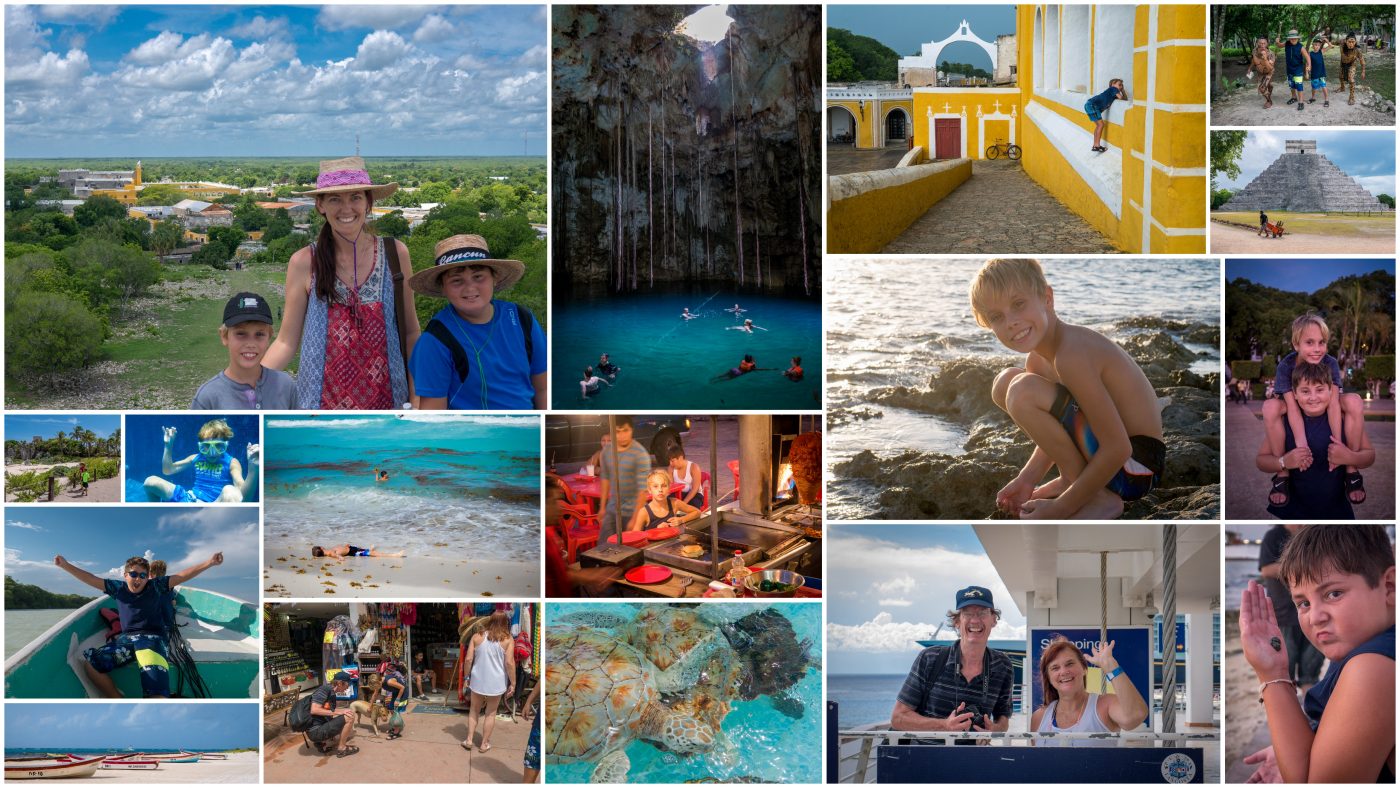 road trip yucatan mexico with kids